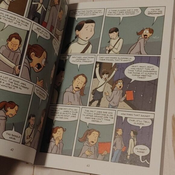 3/$13 The Babysitters Club 3. Mary Ann Saves The Day Ann Martin Reina Telgemeier - Picture 2 of 3